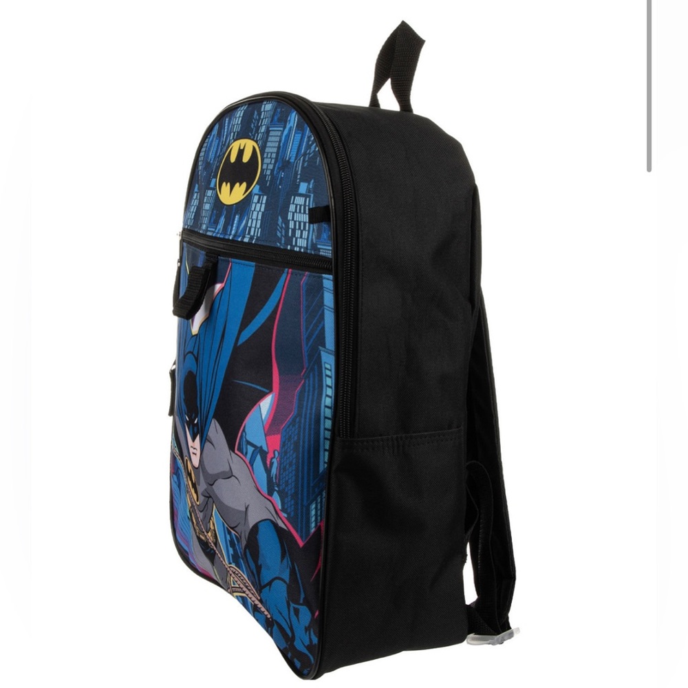 5 Piece Batman Backpack Set - Picture 3 of 6